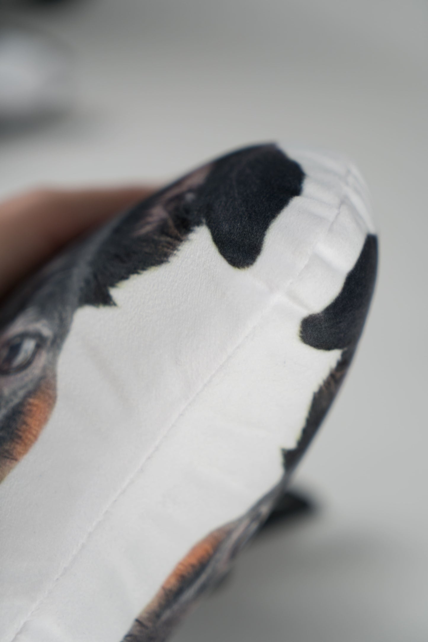Charlie Griffon Head-Shaped Pillow