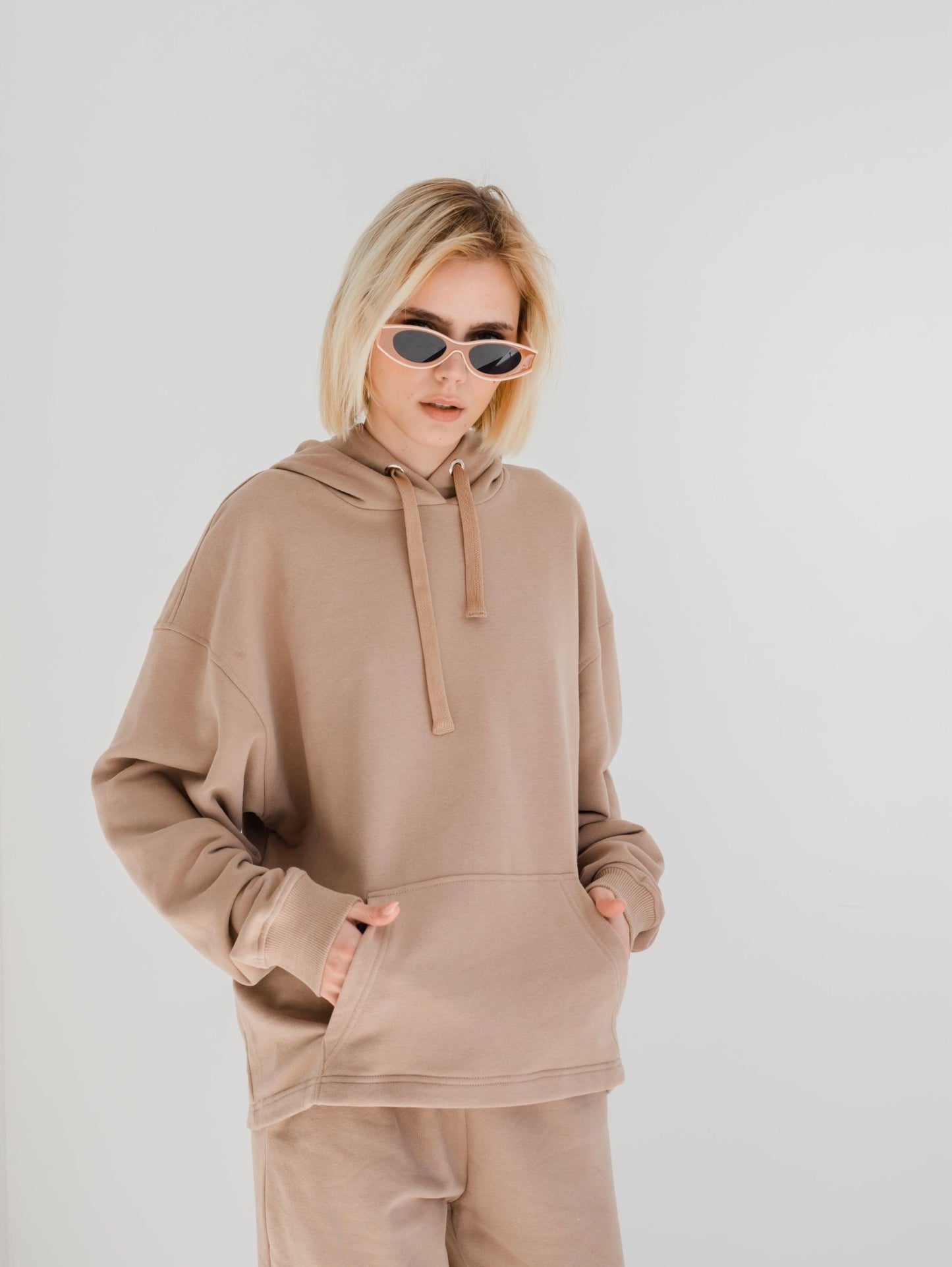 Basic Everyday Hoodie and Pants Set by Zlitay - Zlitay