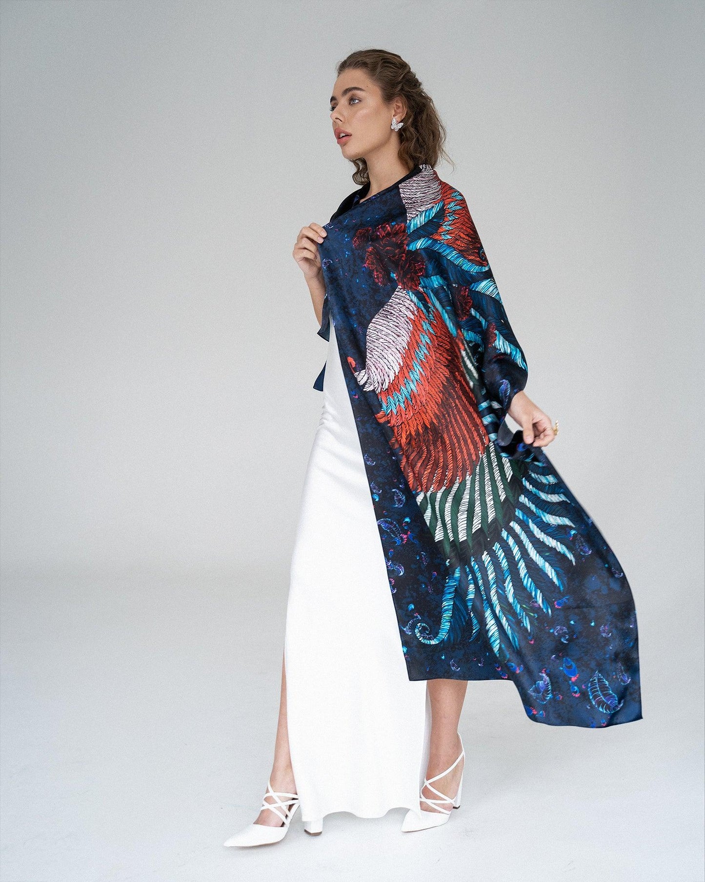 "Fairytale Story" Silk Shawl by Zlitay - Zlitay