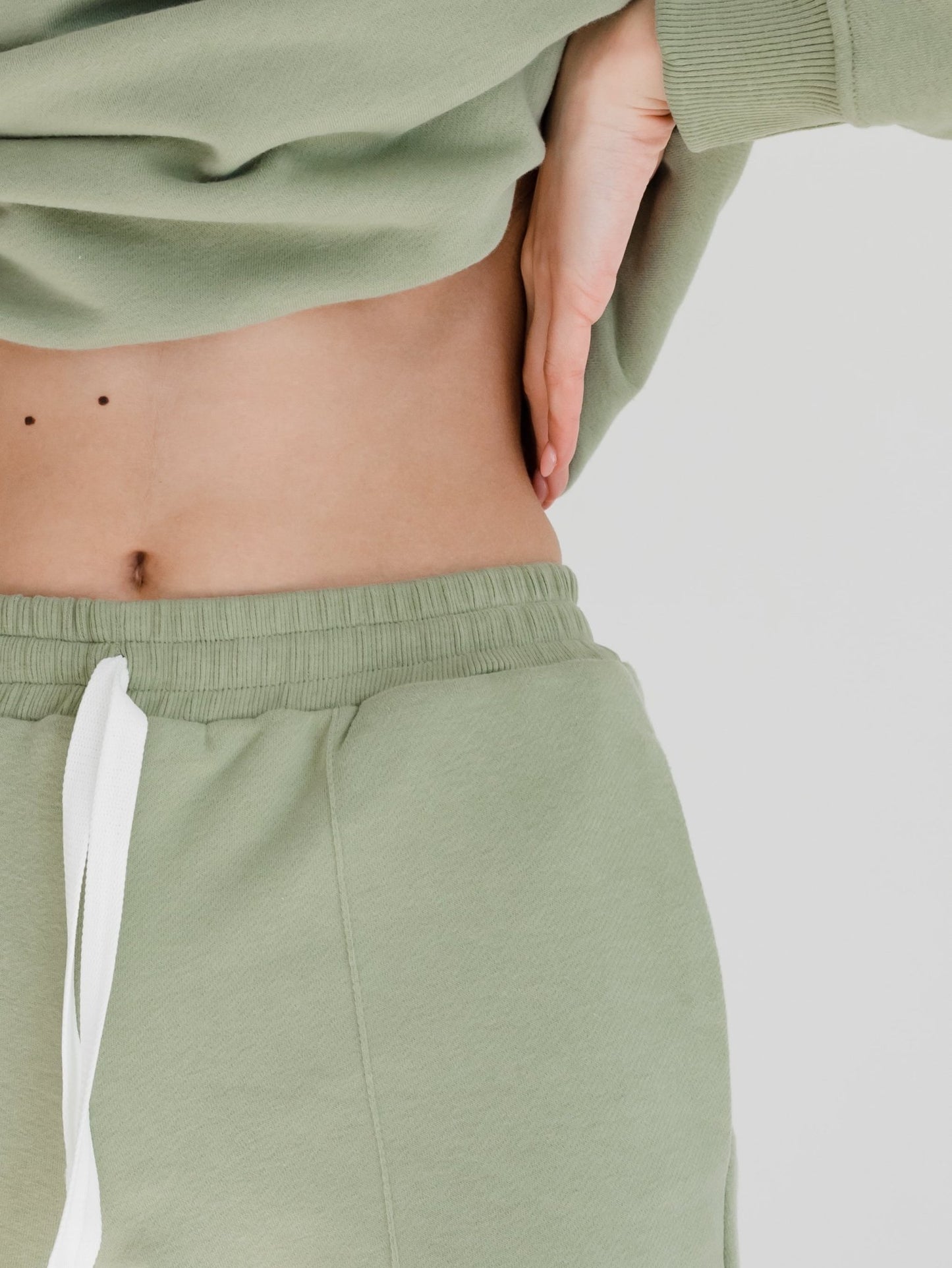 Olive sweatshirt premium quality - Zlitay