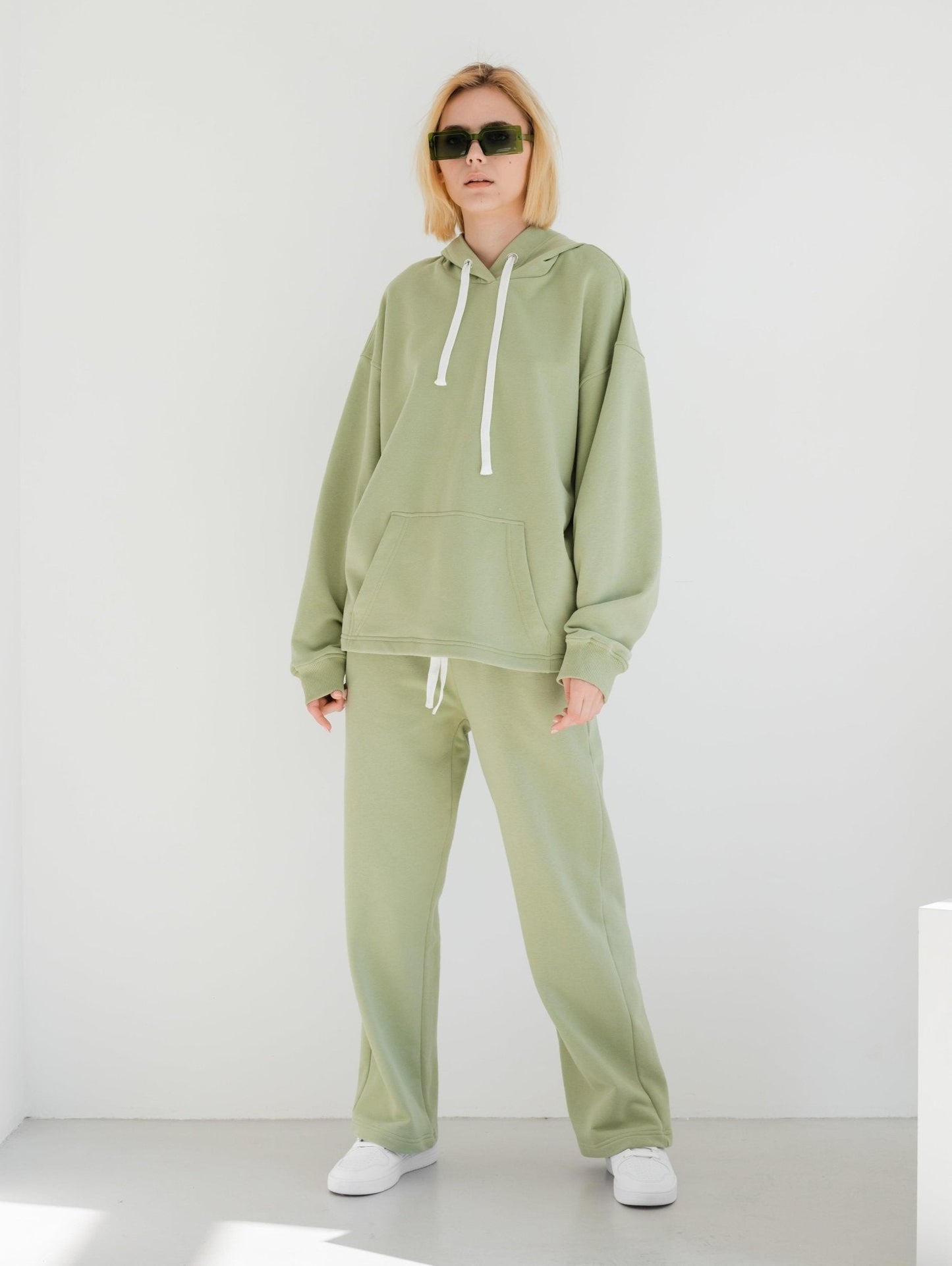 Basic Everyday Hoodie and Pants Set by Zlitay - Zlitay